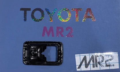 Toyota MR2 SW20 Engine Handle Lid Release Surround/Trim (3D Printed Black)