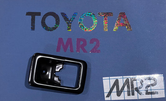 Toyota MR2 SW20 Engine Handle Lid Release Surround/Trim (3D Printed Black)